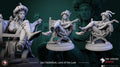 Bard Miniature, Fiddlefoot | Tabletop RPG Miniature | White Werewolf Tavern | Roleplaying 3D Printed Fantasy Mini - 3DPrintDen