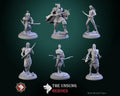 Bandits Miniature | Tabletop RPG Miniature | White Werewolf Tavern | Roleplaying 3D Printed Fantasy Mini - 3DPrintDen