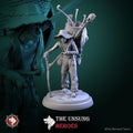 Merchant Miniature, Thatch | Tabletop RPG Miniature | White Werewolf Tavern | Roleplaying 3D Printed Fantasy Mini - 3DPrintDen