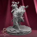 Warrior Rider Miniature, Edmund | Tabletop RPG Miniature | Parasite Collectibles | Roleplaying 3D Printed Fantasy Mini - 3DPrintDen