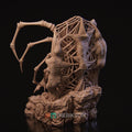 Spider Queen Diorama Miniature | Tabletop RPG Miniature | Nerikson | Roleplaying 3D Printed Fantasy Mini - 3DPrintDen