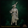 Captain of the Inquisition Miniature, Ser Baldur | Tabletop RPG Miniature | Great Grimoire | Roleplaying 3D Printed Fantasy Mini - 3DPrintDen