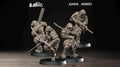 Shocktroopers Miniature | Tabletop RPG Miniature | Bite the Bullet | Roleplaying 3D Printed Fantasy Mini - 3DPrintDen