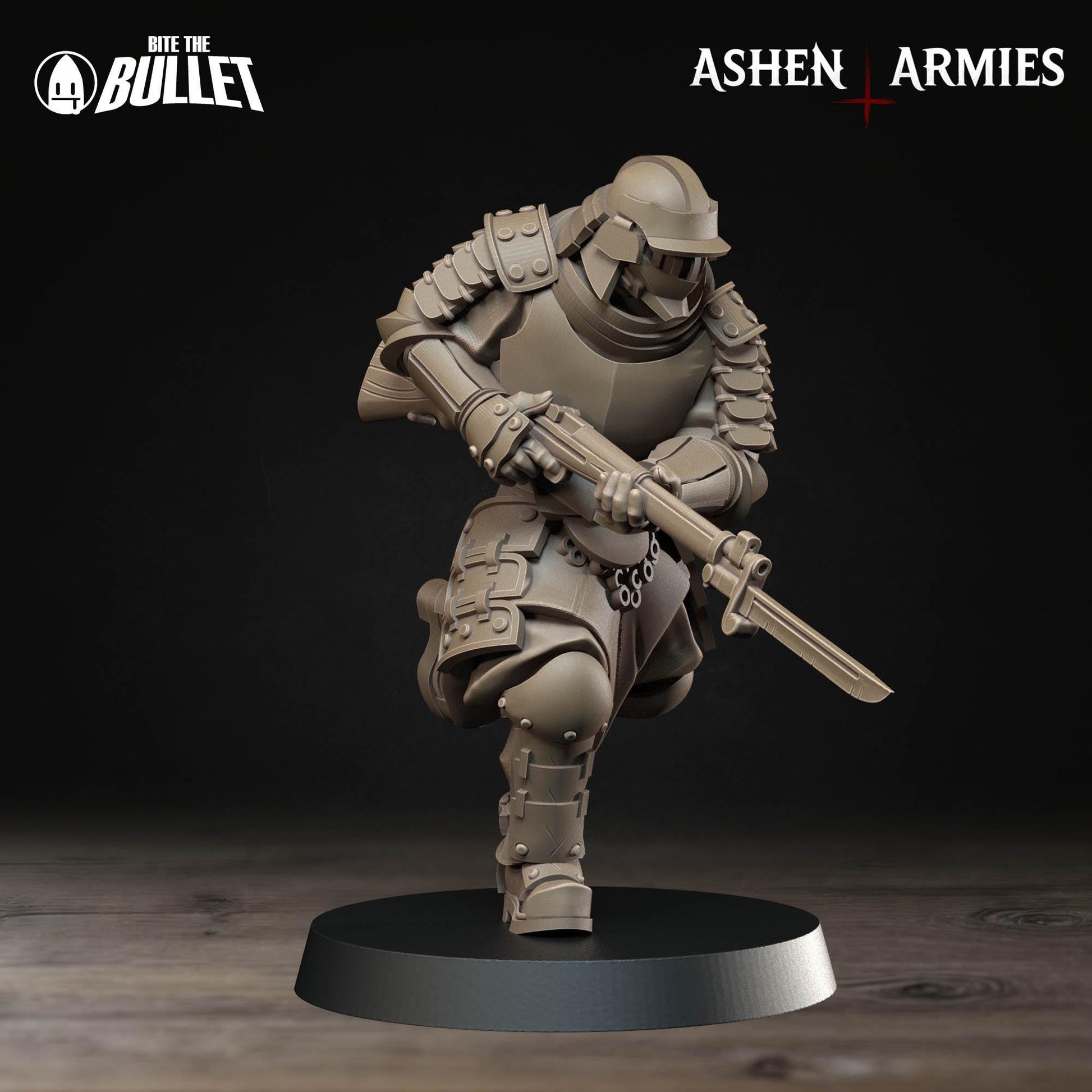 Shocktroopers Miniature | Tabletop RPG Miniature | Bite the Bullet | Roleplaying 3D Printed Fantasy Mini - 3DPrintDen