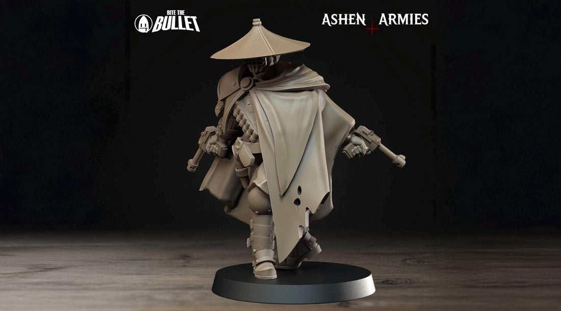 Sniper Priest Miniature | Tabletop RPG Miniature | Bite the Bullet | Roleplaying 3D Printed Fantasy Mini - 3DPrintDen