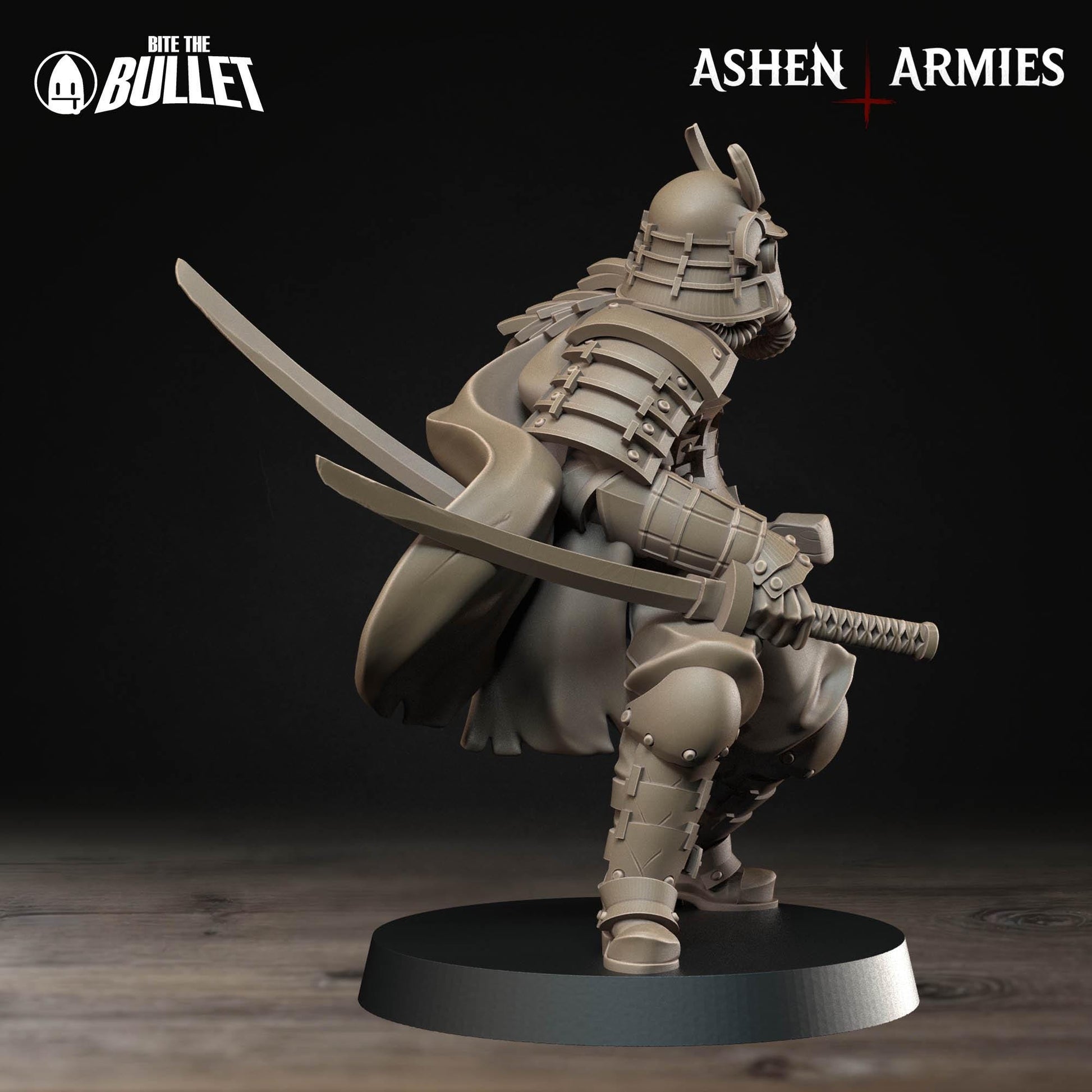 Trench Cleric Miniature | Tabletop RPG Miniature | Bite the Bullet | Roleplaying 3D Printed Fantasy Mini - 3DPrintDen