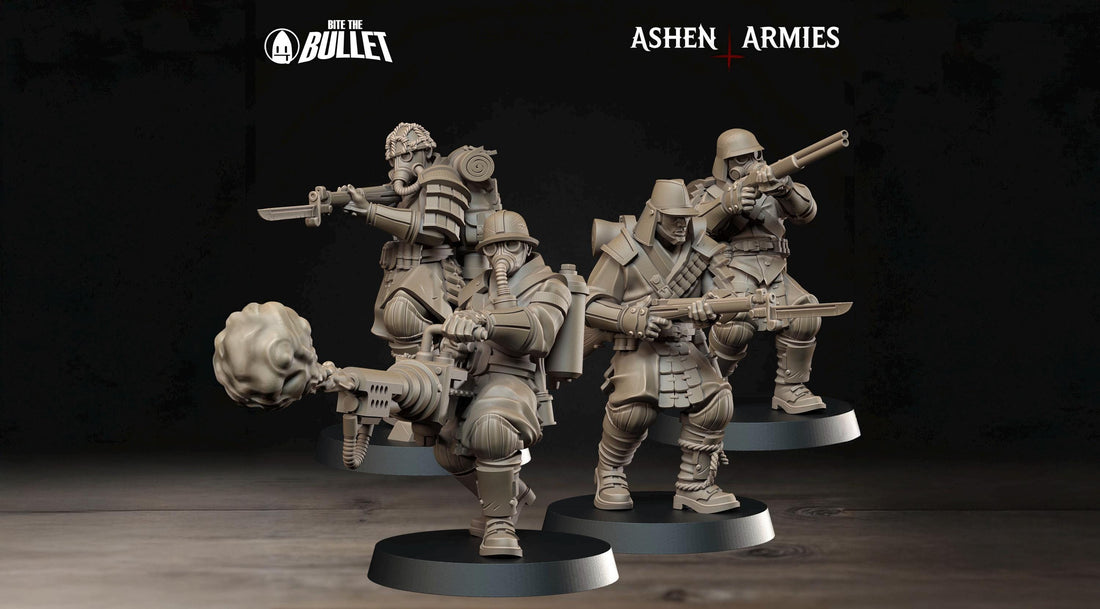 Yeomen Miniature | Tabletop RPG Miniature | Bite the Bullet | Roleplaying 3D Printed Fantasy Mini - 3DPrintDen