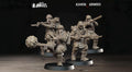 Yeomen Miniature | Tabletop RPG Miniature | Bite the Bullet | Roleplaying 3D Printed Fantasy Mini - 3DPrintDen
