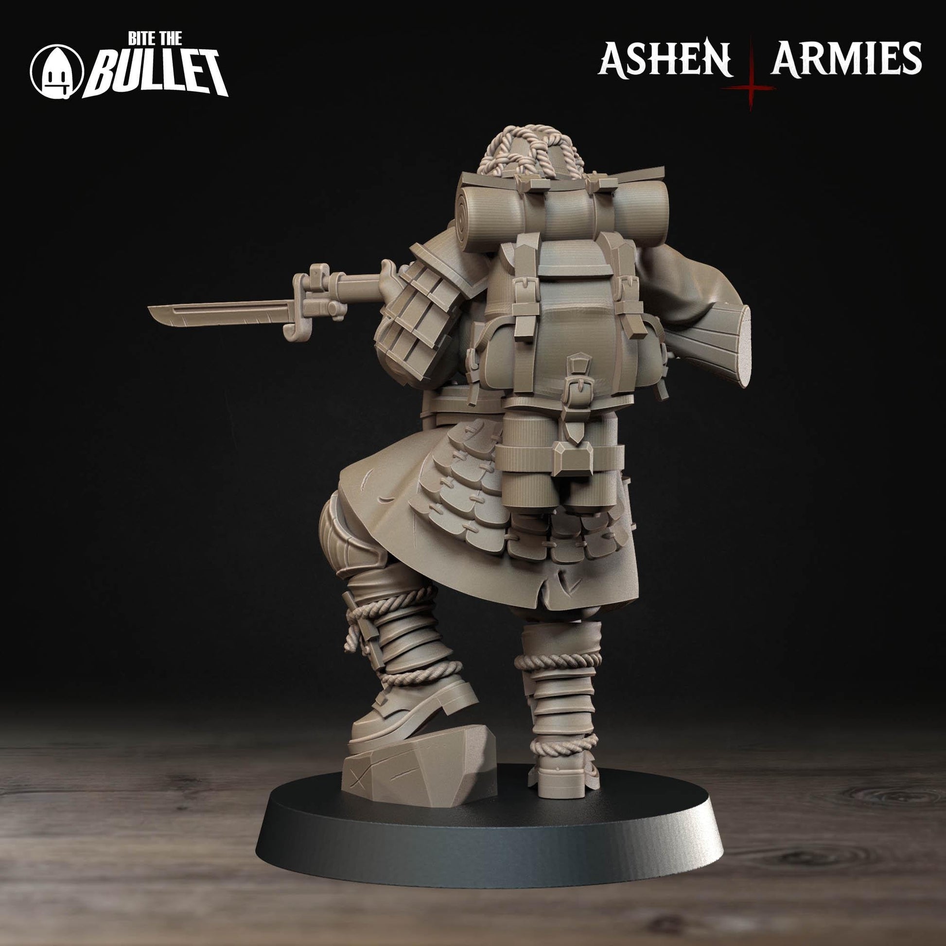 Yeomen Miniature | Tabletop RPG Miniature | Bite the Bullet | Roleplaying 3D Printed Fantasy Mini - 3DPrintDen