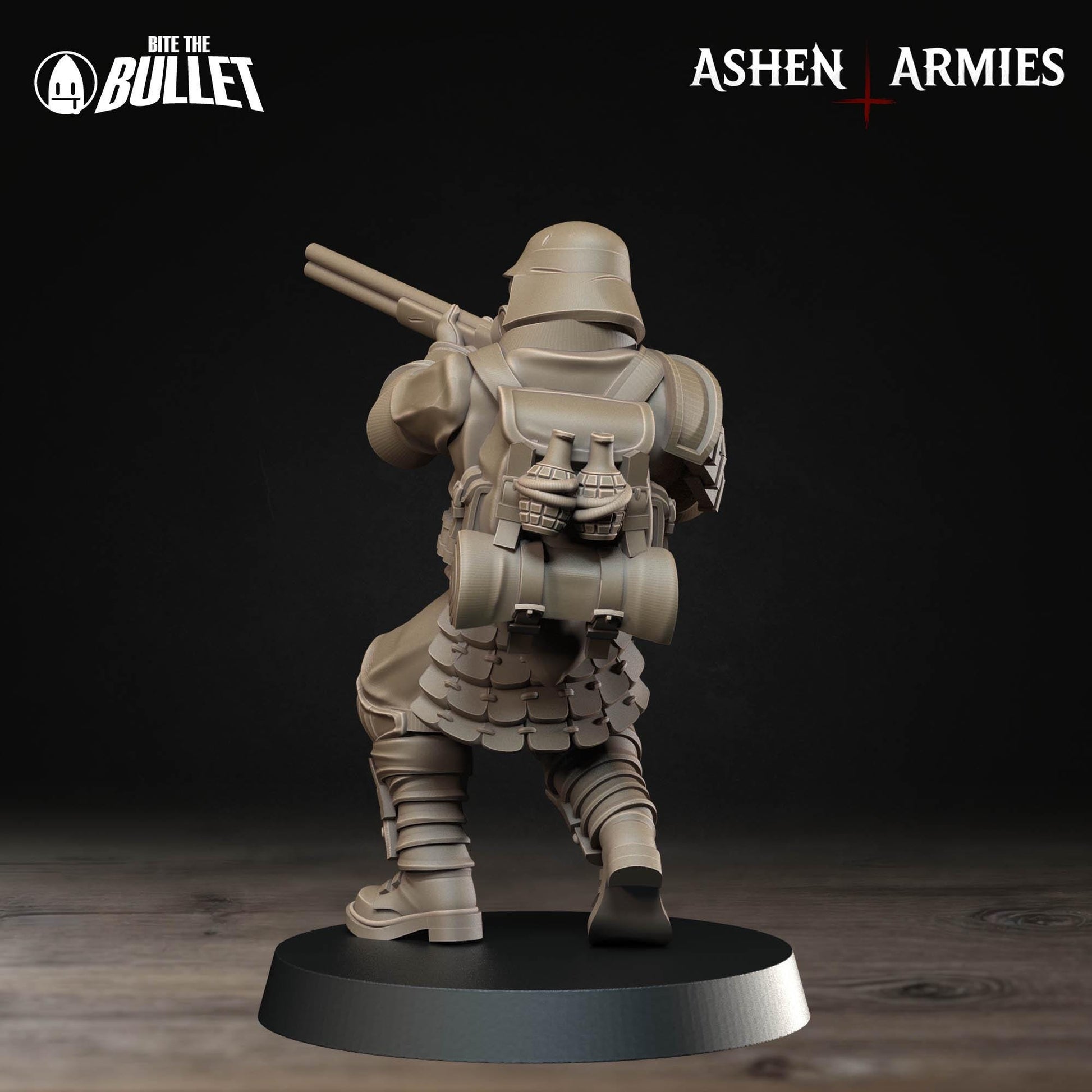 Yeomen Miniature | Tabletop RPG Miniature | Bite the Bullet | Roleplaying 3D Printed Fantasy Mini - 3DPrintDen