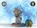 Goblin Witch Miniature, Nil | Twin Goddess Miniatures | Tabletop RPG Miniature | Roleplaying 3D Printed Fantasy Mini - 3DPrintDen