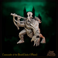 Commander of the Blood Cloaks Miniature | Tabletop RPG Miniature | Great Grimoire | Roleplaying 3D Printed Fantasy Mini - 3DPrintDen