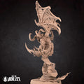 Night Elf Demon Hunter Miniature, Illidan | Tabletop RPG Miniature | Bite the Bullet | Roleplaying 3D Printed Fantasy Mini - 3DPrintDen
