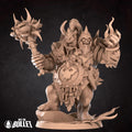 Ogre Lockserker Miniature, ChoGall | Tabletop RPG Miniature | Bite the Bullet | Roleplaying 3D Printed Fantasy Mini - 3DPrintDen