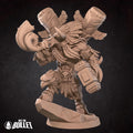 Tauren Chieftain Warrior Miniature, Baine | Tabletop RPG Miniature | Bite the Bullet | Roleplaying 3D Printed Fantasy Mini - 3DPrintDen