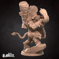 Tauren Chieftain Warrior Miniature, Baine | Tabletop RPG Miniature | Bite the Bullet | Roleplaying 3D Printed Fantasy Mini - 3DPrintDen