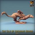 Weasel Mount Mouse Rider Miniature | Tabletop RPG Miniature | Rescale Miniature | Roleplaying 3D Printed Fantasy Mini - 3DPrintDen