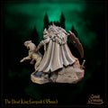 The Dead King Miniature, Gorgosh | Tabletop RPG Miniature | Great Grimoire | Roleplaying 3D Printed Fantasy Mini - 3DPrintDen