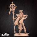 Female Inquisitor Miniature, Serena Whitemane | Tabletop RPG Miniature | Bite the Bullet | Roleplaying 3D Printed Fantasy Mini - 3DPrintDen
