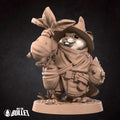 Mouse Farmer Miniature | Tabletop RPG Miniature | Bite the Bullet | Roleplaying 3D Printed Fantasy Mini - 3DPrintDen