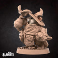 Mouse Farmer Miniature | Tabletop RPG Miniature | Bite the Bullet | Roleplaying 3D Printed Fantasy Mini - 3DPrintDen