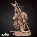 Otter Fisherman Miniature | Tabletop RPG Miniature | Bite the Bullet | Roleplaying 3D Printed Fantasy Mini - 3DPrintDen