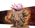 Axolotl Shepherd Miniature | Tabletop RPG Miniature | Bite the Bullet | Roleplaying 3D Printed Fantasy Mini - 3DPrintDen