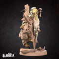 Goat Warlock Miniature | Tabletop RPG Miniature | Bite the Bullet | Roleplaying 3D Printed Fantasy Mini - 3DPrintDen
