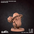 Mushroom Herd Miniature | Tabletop RPG Miniature | Bite the Bullet | Roleplaying 3D Printed Fantasy Mini - 3DPrintDen