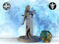 Gorgon Miniature, Iset | Twin Goddess Miniatures | Tabletop RPG Miniature | Roleplaying 3D Printed Fantasy Mini - 3DPrintDen
