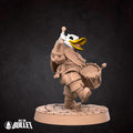 Duck Bard Miniature | Tabletop RPG Miniature | Bite the Bullet | Roleplaying 3D Printed Fantasy Mini - 3DPrintDen