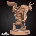 ThriKeen Assassin Miniature | Tabletop RPG Miniature | Bite the Bullet | Roleplaying 3D Printed Fantasy Mini - 3DPrintDen