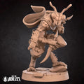 ThriKeen Assassin Miniature | Tabletop RPG Miniature | Bite the Bullet | Roleplaying 3D Printed Fantasy Mini - 3DPrintDen
