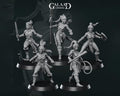 Amazon Miniature | Tabletop RPG Miniature | Galaad Miniatures | Roleplaying 3D Printed Fantasy Mini - 3DPrintDen