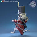 Quokka Soldier Miniature | Tabletop RPG Miniature | Pepunki Creatures | Roleplaying 3D Printed Fantasy Mini - 3DPrintDen