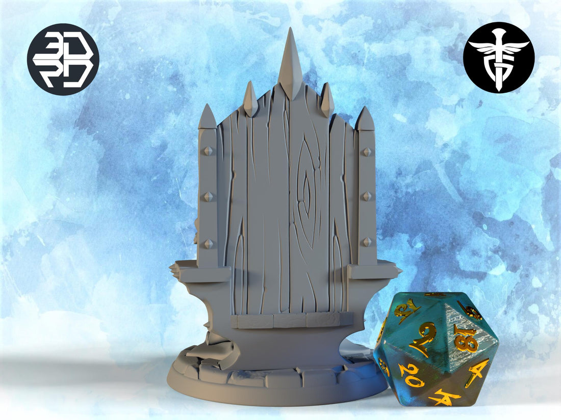 Goblin King Miniature | Twin Goddess Miniatures | Tabletop RPG Miniature | Roleplaying 3D Printed Fantasy Mini - 3DPrintDen