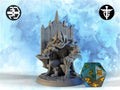 Goblin King Miniature | Twin Goddess Miniatures | Tabletop RPG Miniature | Roleplaying 3D Printed Fantasy Mini - 3DPrintDen