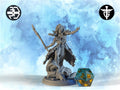 Orc Warlock Miniature | Twin Goddess Miniatures | Tabletop RPG Miniature | Roleplaying 3D Printed Fantasy Mini - 3DPrintDen