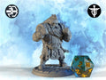 Dwarf Monk Miniature, Storgen | Twin Goddess Miniatures | Tabletop RPG Miniature | Roleplaying 3D Printed Fantasy Mini - 3DPrintDen