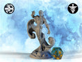 Sahuagin Miniature | Twin Goddess Miniatures | Tabletop RPG Miniature | Roleplaying 3D Printed Fantasy Mini - 3DPrintDen