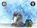 Slime Girl Miniature | Twin Goddess Miniatures | Tabletop RPG Miniature | Roleplaying 3D Printed Fantasy Mini - 3DPrintDen