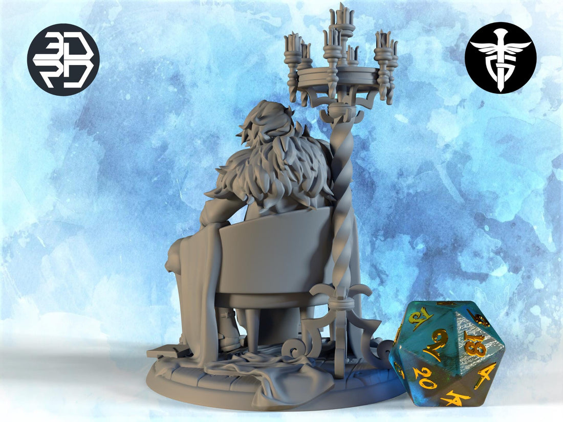 Love Bandit Miniature, Swif Bigdagger | Twin Goddess Miniatures | Tabletop RPG Miniature | Roleplaying 3D Printed Fantasy Mini - 3DPrintDen