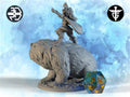 Gnome Druid Miniature | Twin Goddess Miniatures | Tabletop RPG Miniature | Roleplaying 3D Printed Fantasy Mini - 3DPrintDen