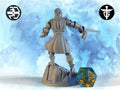 Warlock Miniature, Will | Twin Goddess Miniatures | Tabletop RPG Miniature | Roleplaying 3D Printed Fantasy Mini - 3DPrintDen