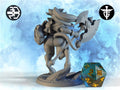 Fighter Cow Girl Miniature | Twin Goddess Miniatures | Tabletop RPG Miniature | Roleplaying 3D Printed Fantasy Mini - 3DPrintDen
