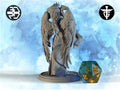 Goddess of Judgement Miniature, Ophelia | Twin Goddess Miniatures | Tabletop RPG Miniature | Roleplaying 3D Printed Fantasy Mini - 3DPrintDen