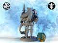 Warrior Goddess Miniature, Styrkja | Twin Goddess Miniatures | Tabletop RPG Miniature | Roleplaying 3D Printed Fantasy Mini - 3DPrintDen