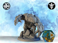 Pangolin Fighter Miniature, Pardoon | Twin Goddess Miniatures | Tabletop RPG Miniature | Roleplaying 3D Printed Fantasy Mini - 3DPrintDen
