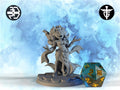 Goblin Queen Miniature | Twin Goddess Miniatures | Tabletop RPG Miniature | Roleplaying 3D Printed Fantasy Mini - 3DPrintDen