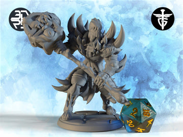 Mimic Hunter Miniature | Twin Goddess Miniatures | Tabletop RPG Miniature | Roleplaying 3D Printed Fantasy Mini - 3DPrintDen